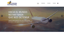 Desktop Screenshot of cordobaintl.com.ar