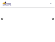 Tablet Screenshot of cordobaintl.com.ar